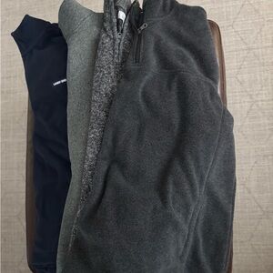 Lot of 4 Quarter Zip-Up Sweater
